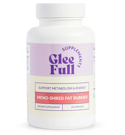 GleeFull SUPPS Meno Shred Fat Burner – Supports Metabolism & Helps Achieve Slimming Goals for Women